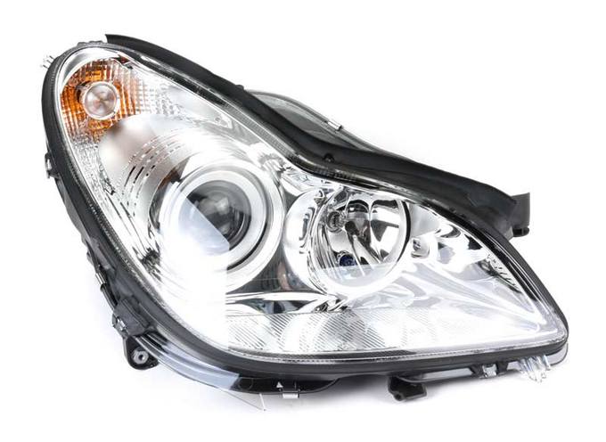 Mercedes Headlight Assembly - Passenger Side (Xenon) 2198204461 - Hella 008821361